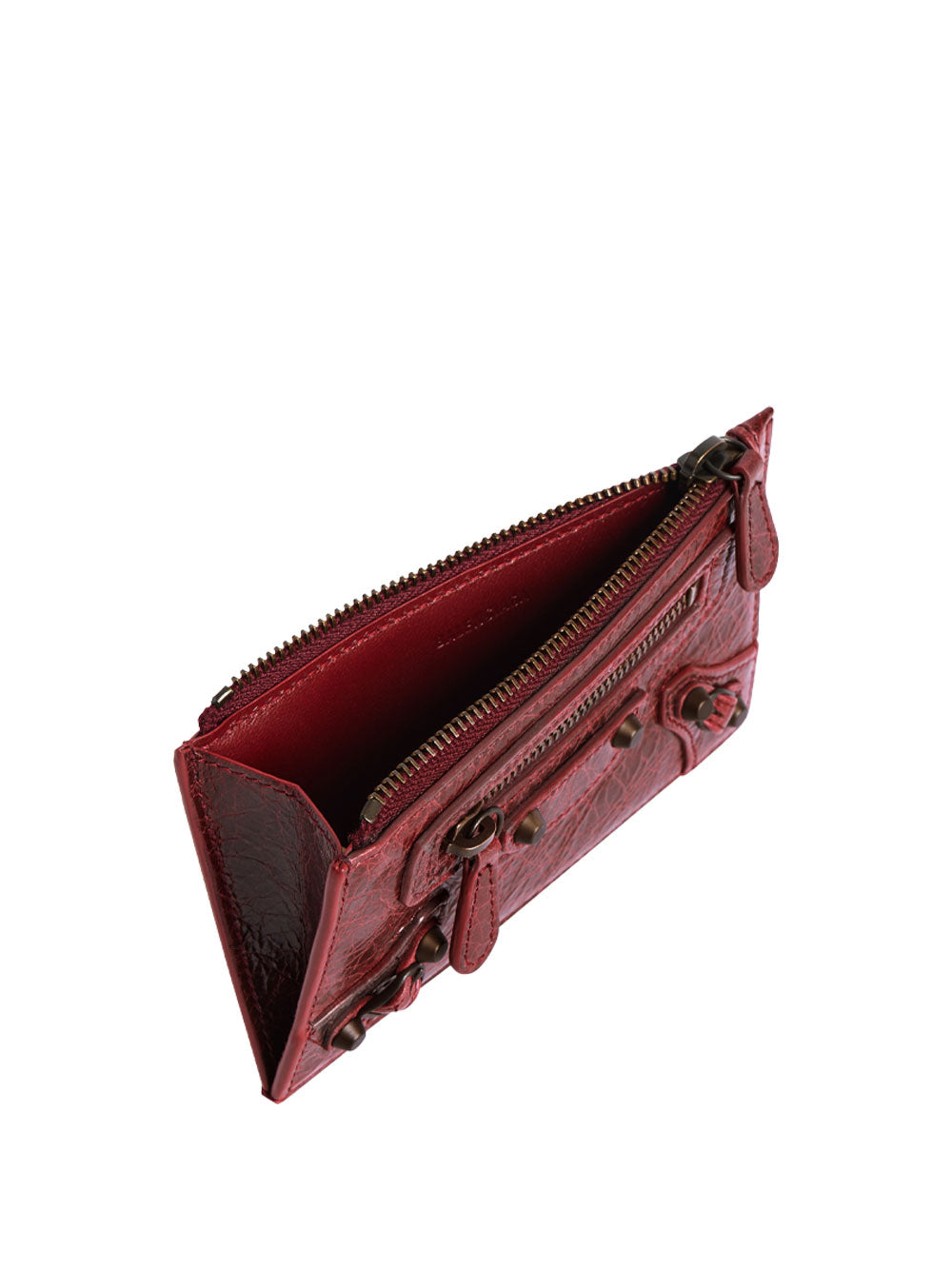 BALENCIAGA Le City Long Coin And Card Holder In Arena Leather Women