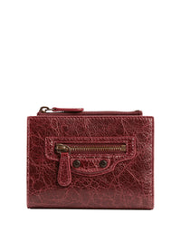 BALENCIAGA Le City Bifold Wallet In Arena Leather Women