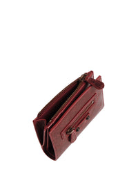 BALENCIAGA Le City Bifold Wallet In Arena Leather Women