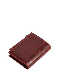 BALENCIAGA Le City Bifold Wallet In Arena Leather Women