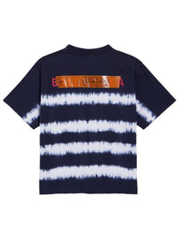 BALENCIAGA Taped And Dyed Medium Fit T-Shirt In Dry Jersey Women