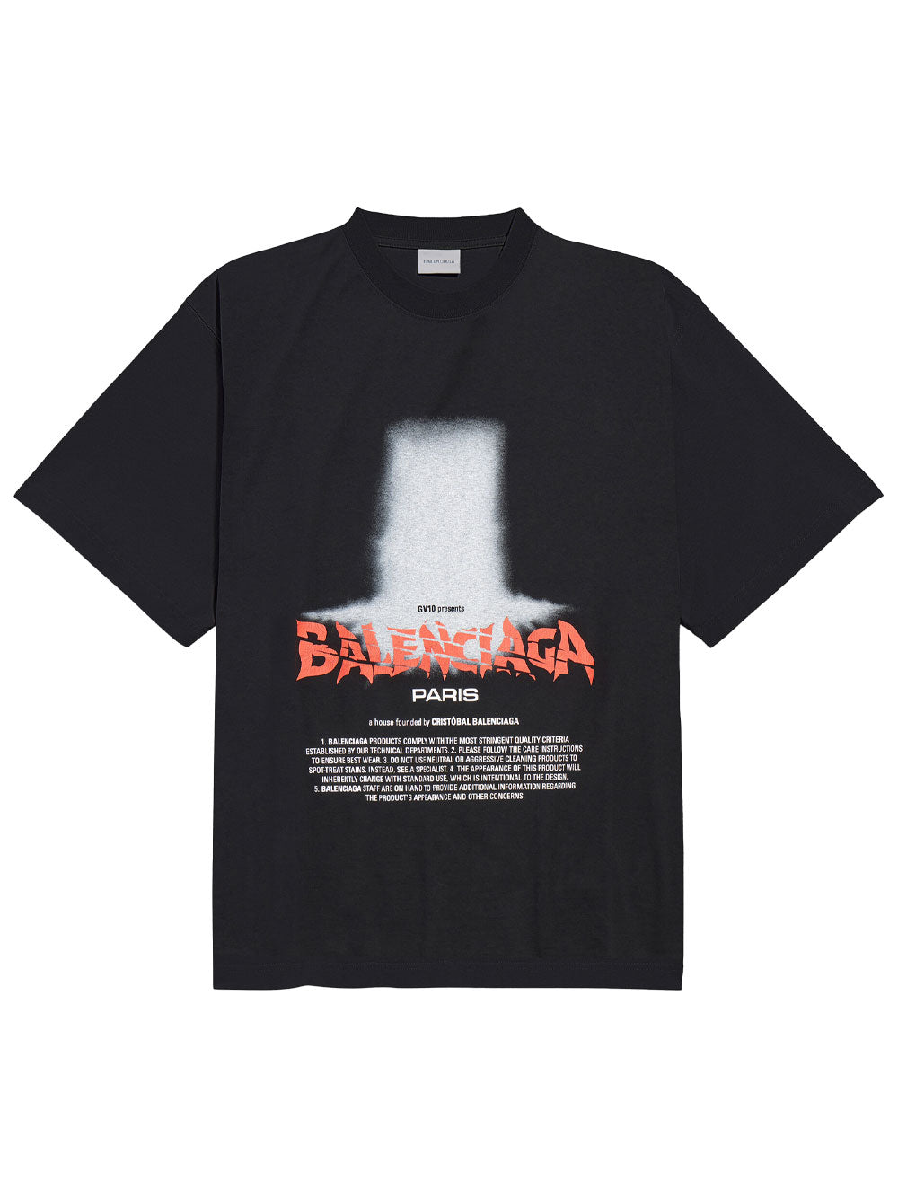 BALENCIAGA Balenciaga Men The Door Oversized T-Shirt In Dry Jersey