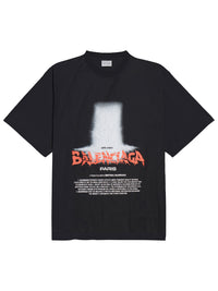 BALENCIAGA Balenciaga Men The Door Oversized T-Shirt In Dry Jersey
