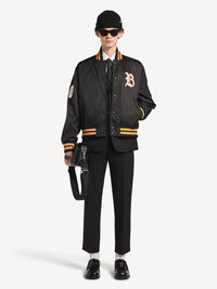 BALENCIAGA Varsity Jacket In Bomber Twill Women