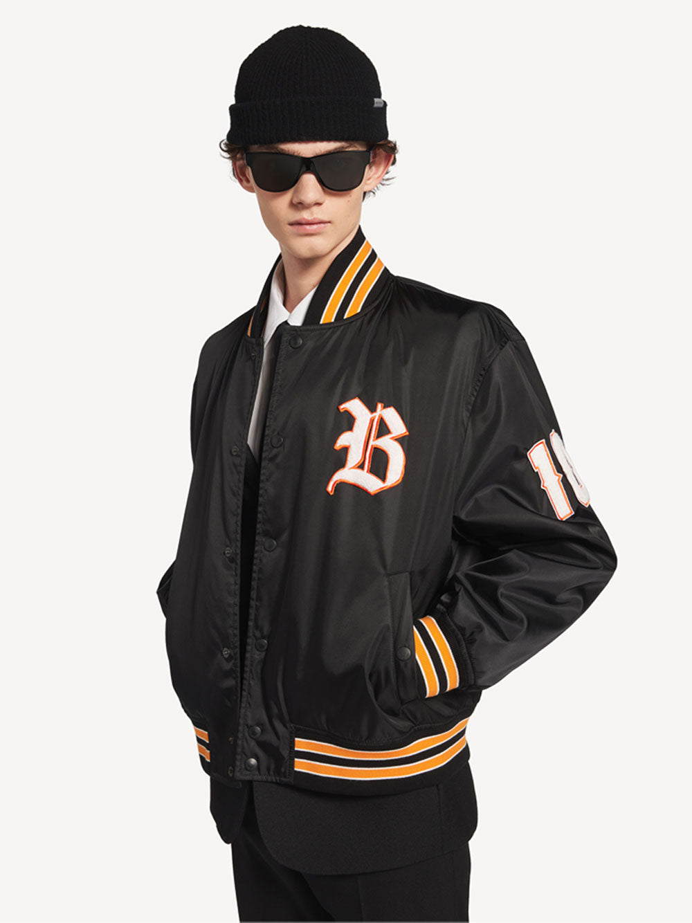 BALENCIAGA Varsity Jacket In Bomber Twill Women