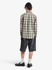 BALENCIAGA Regular Fit Shirt In Check Cotton Flannel Women