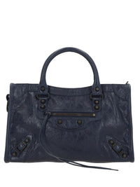 BALENCIAGA Le City Medium Bag In Arena Leather Women