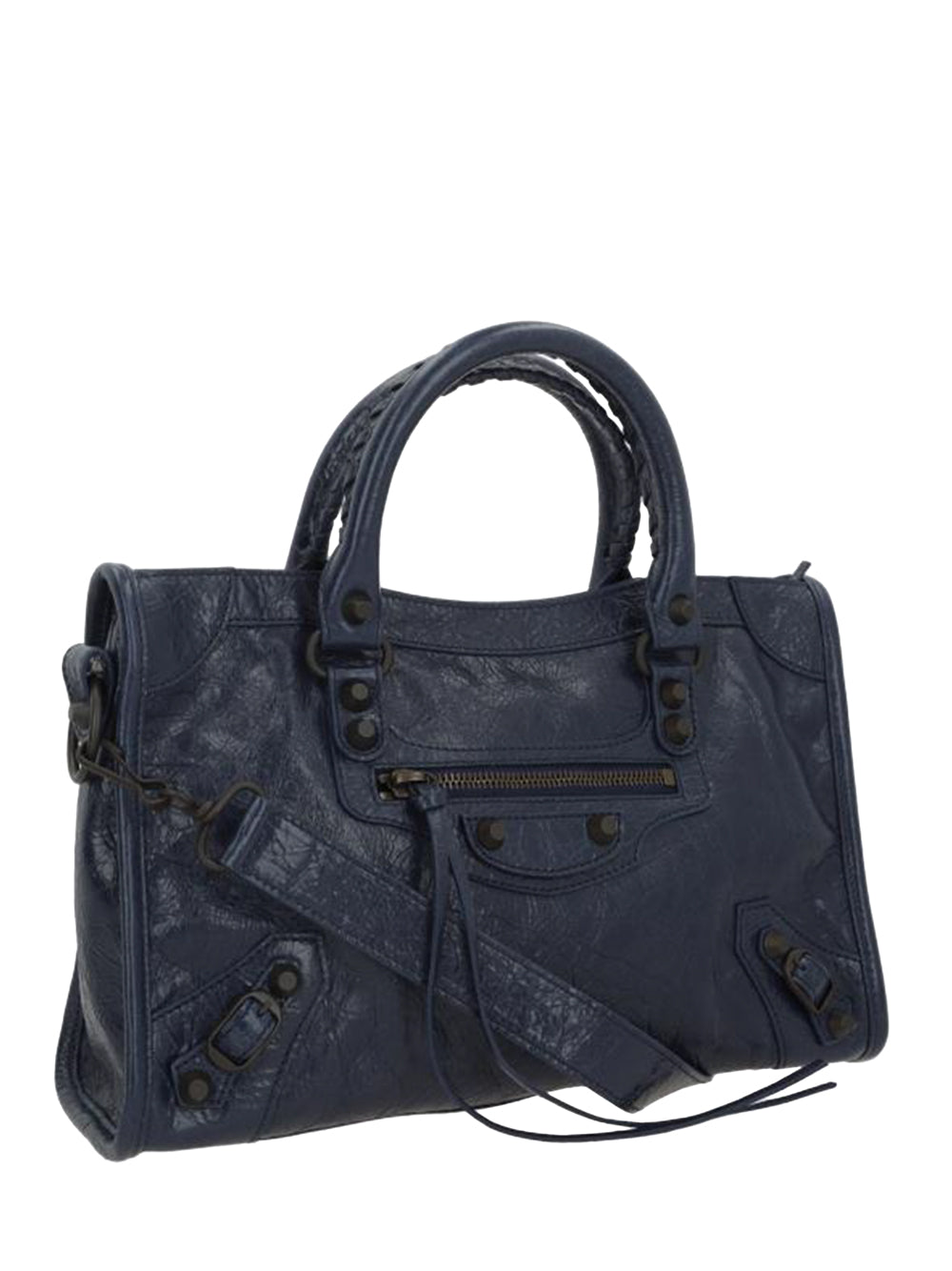 BALENCIAGA Le City Medium Bag In Arena Leather Women