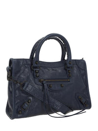 BALENCIAGA Le City Medium Bag In Arena Leather Women