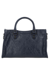 BALENCIAGA Le City Medium Bag In Arena Leather Women