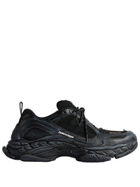 BALENCIAGA Triple S.2 Worn-Out Effect Mesh Sneakers Women