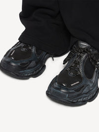 BALENCIAGA Triple S.2 Worn-Out Effect Mesh Sneakers Women