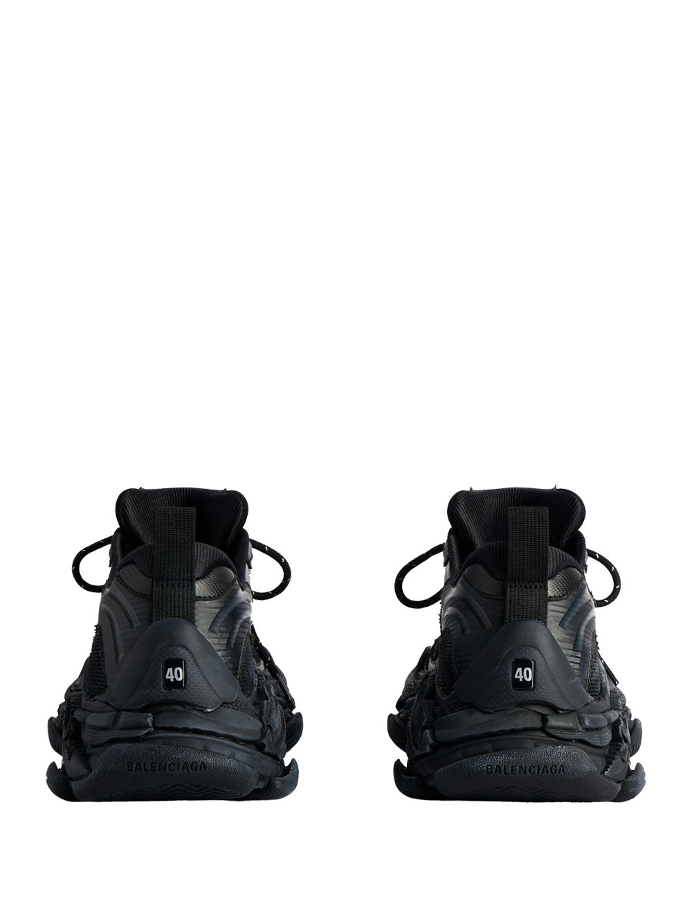BALENCIAGA Triple S.2 Worn-Out Effect Mesh Sneakers Women