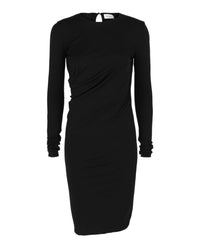 Ferragamo Womens Ruched Midi Dress