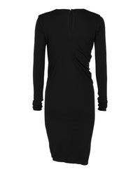 Ferragamo Womens Ruched Midi Dress