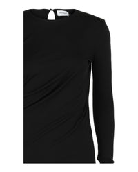 Ferragamo Womens Ruched Midi Dress