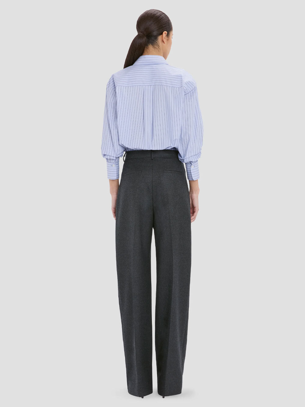 VICTORIA BECKHAM Ellys Shirt In Striped Cotton Women
