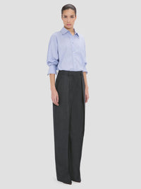VICTORIA BECKHAM Victoria Beckham Women Ellys Shirt In Striped Cotton