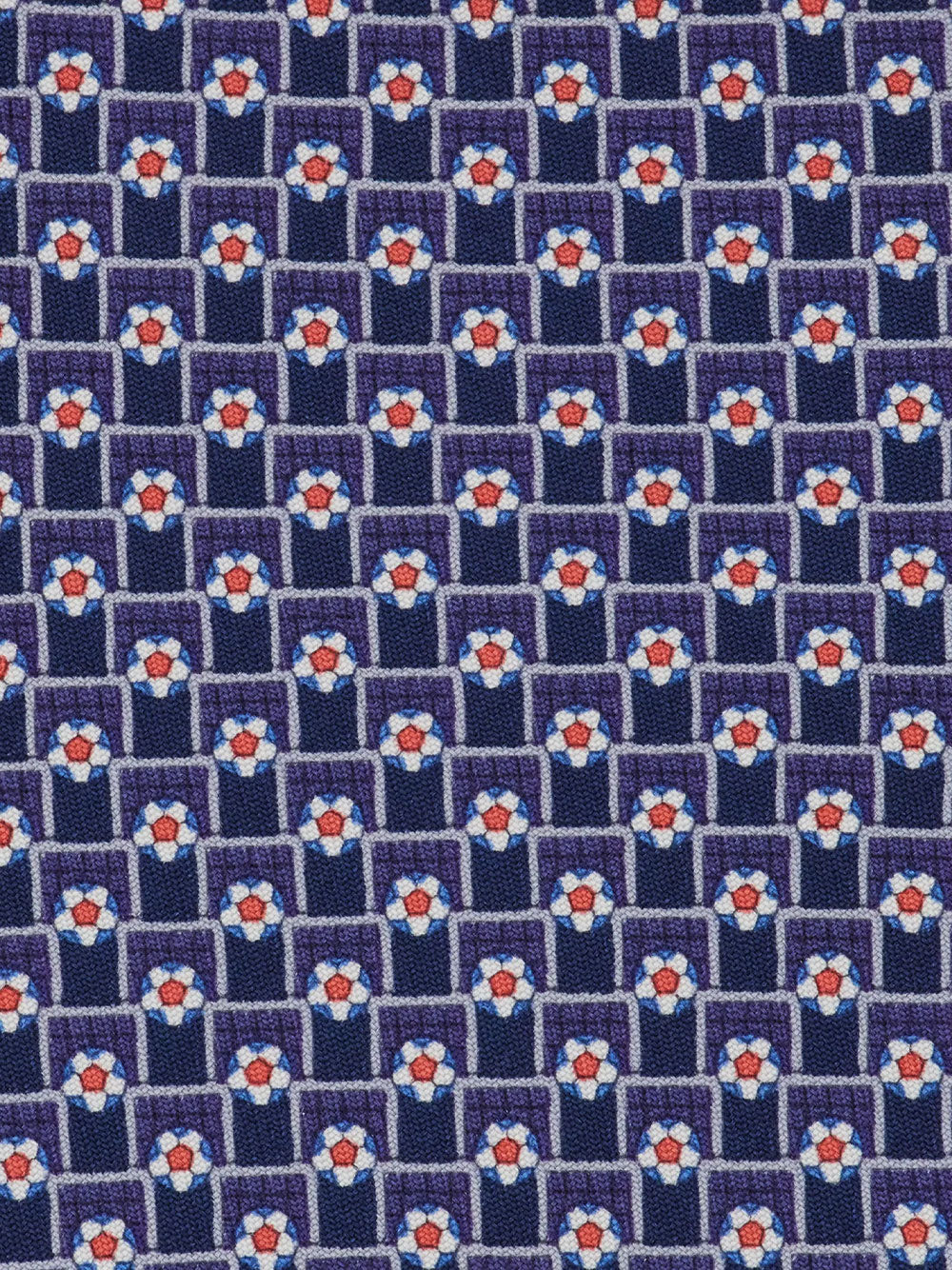 FERRAGAMO Tournament Print Silk Tie Women