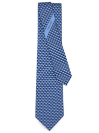 FERRAGAMO Torneo Print Silk Tie Women
