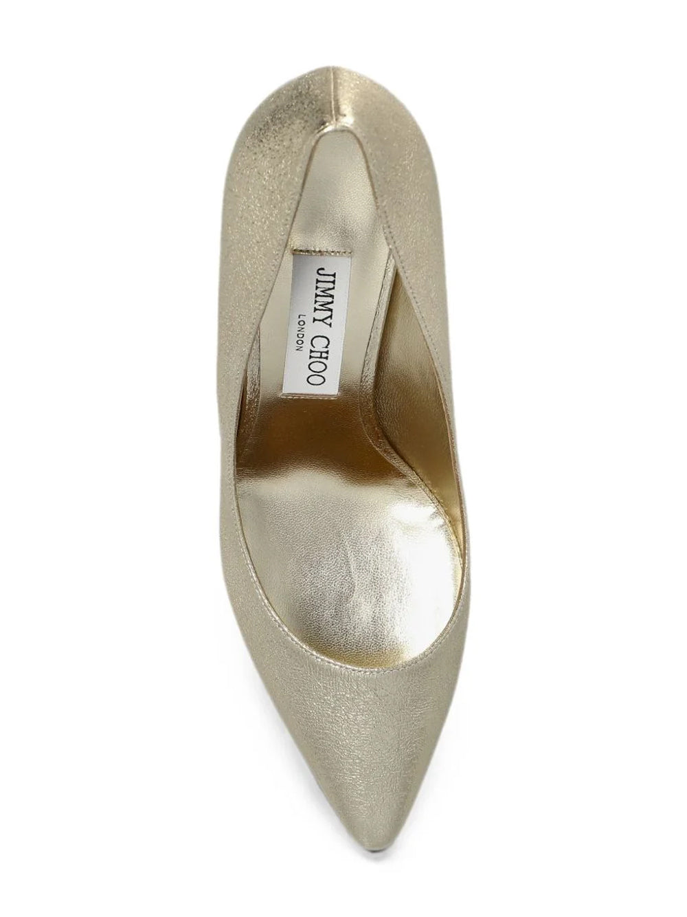 JIMMY CHOO Jimmy Choo Women Decolleté Romy 85 A Punta In Tessuto Metallico