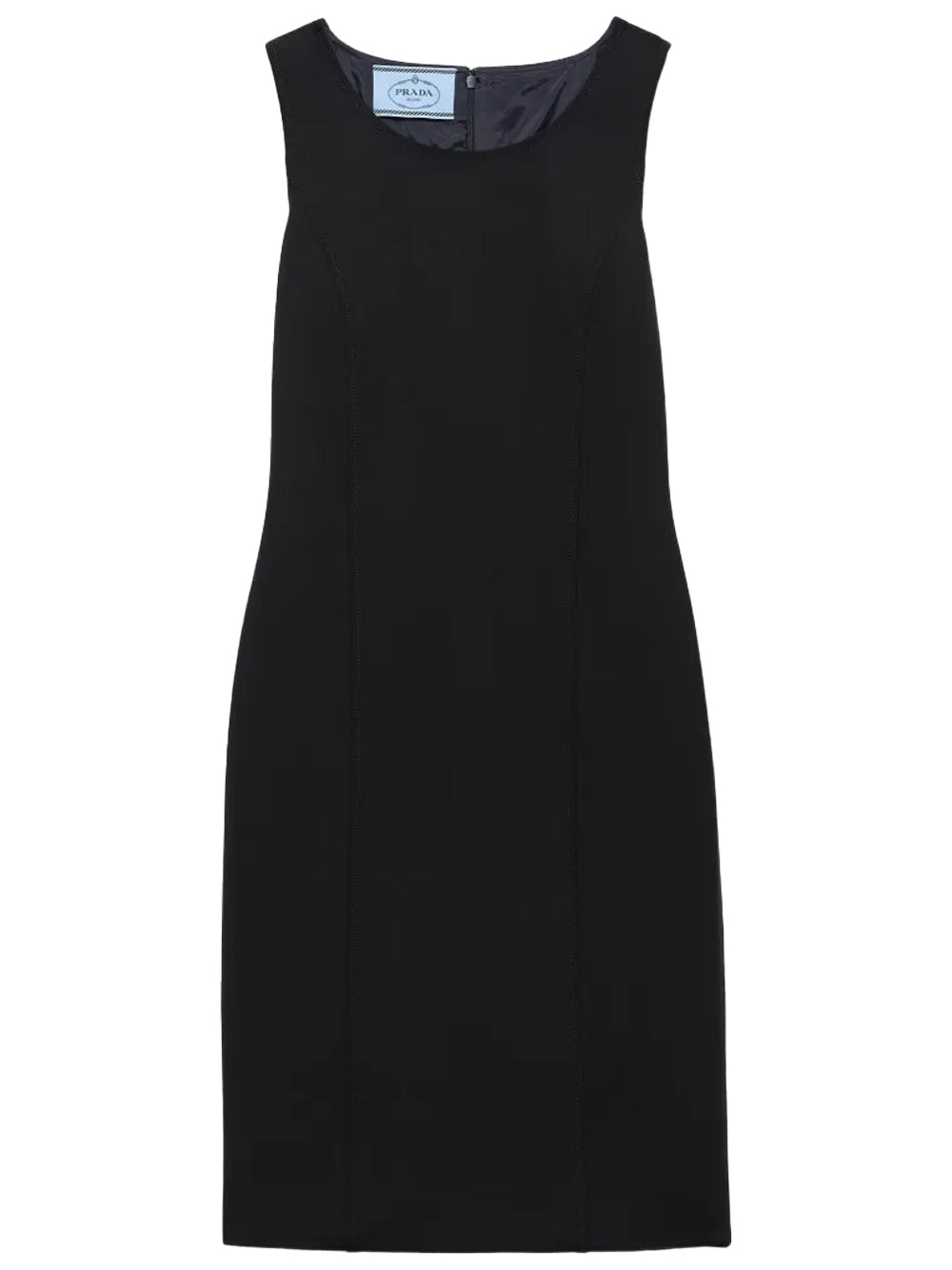 PRADA Prada Women Abito Midi In Lana Elasticizzata