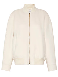 SPORTMAX Bomber In Double Di Pura Lana Women