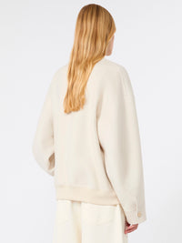 SPORTMAX Bomber In Double Di Pura Lana Women