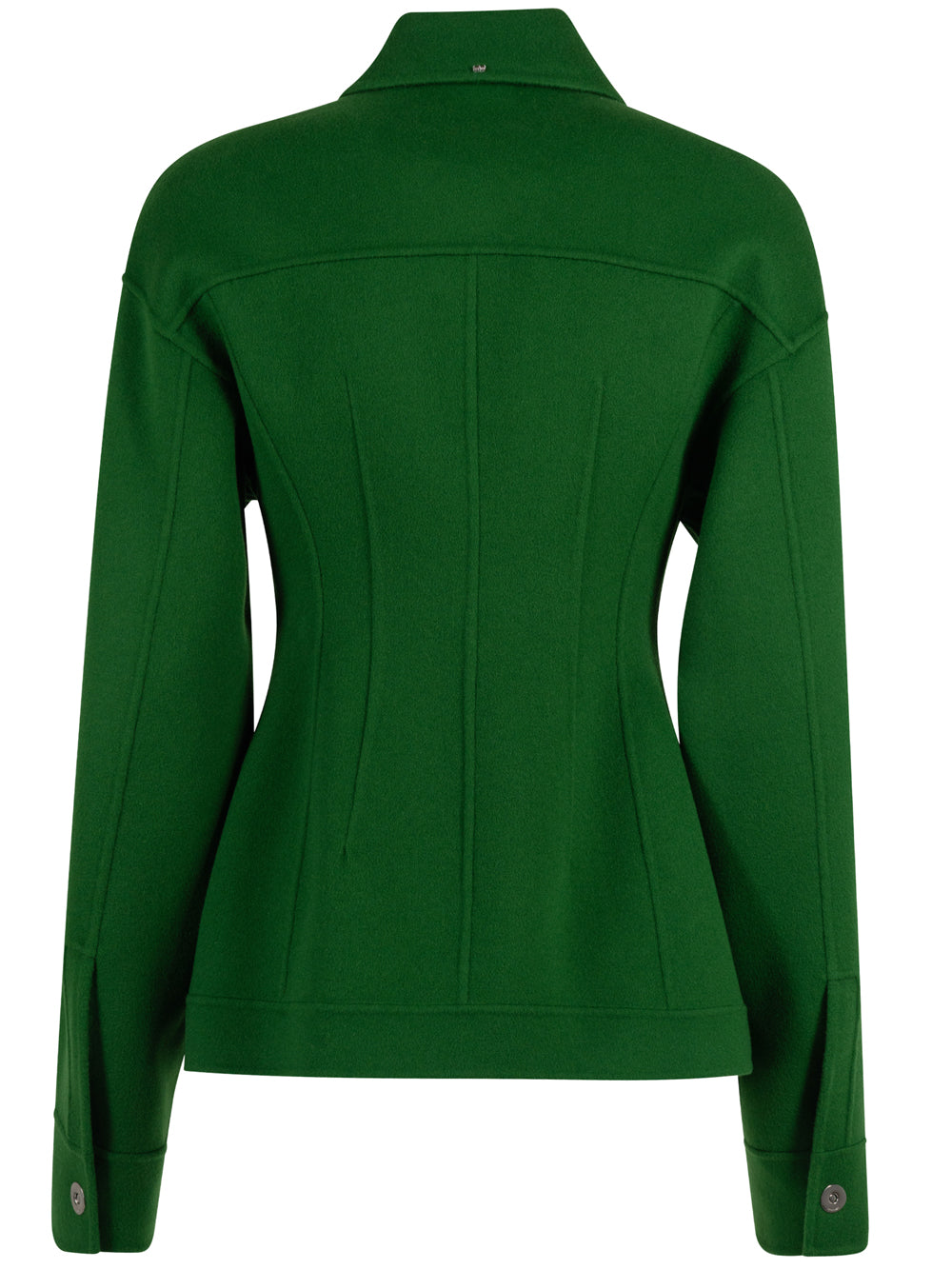 SPORTMAX Shaped Jacket In Pure Wool Women
