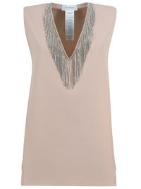 SPORTMAX Sleeveless Top With Rhinestone Women