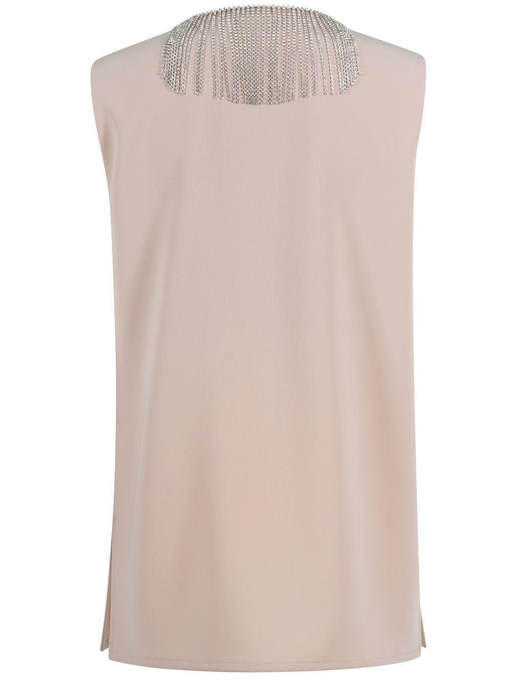 Sportmax Women Sleeveless Top With Rhinestone