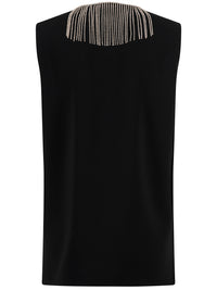 SPORTMAX Sleeveless Top With Rhinestone Women
