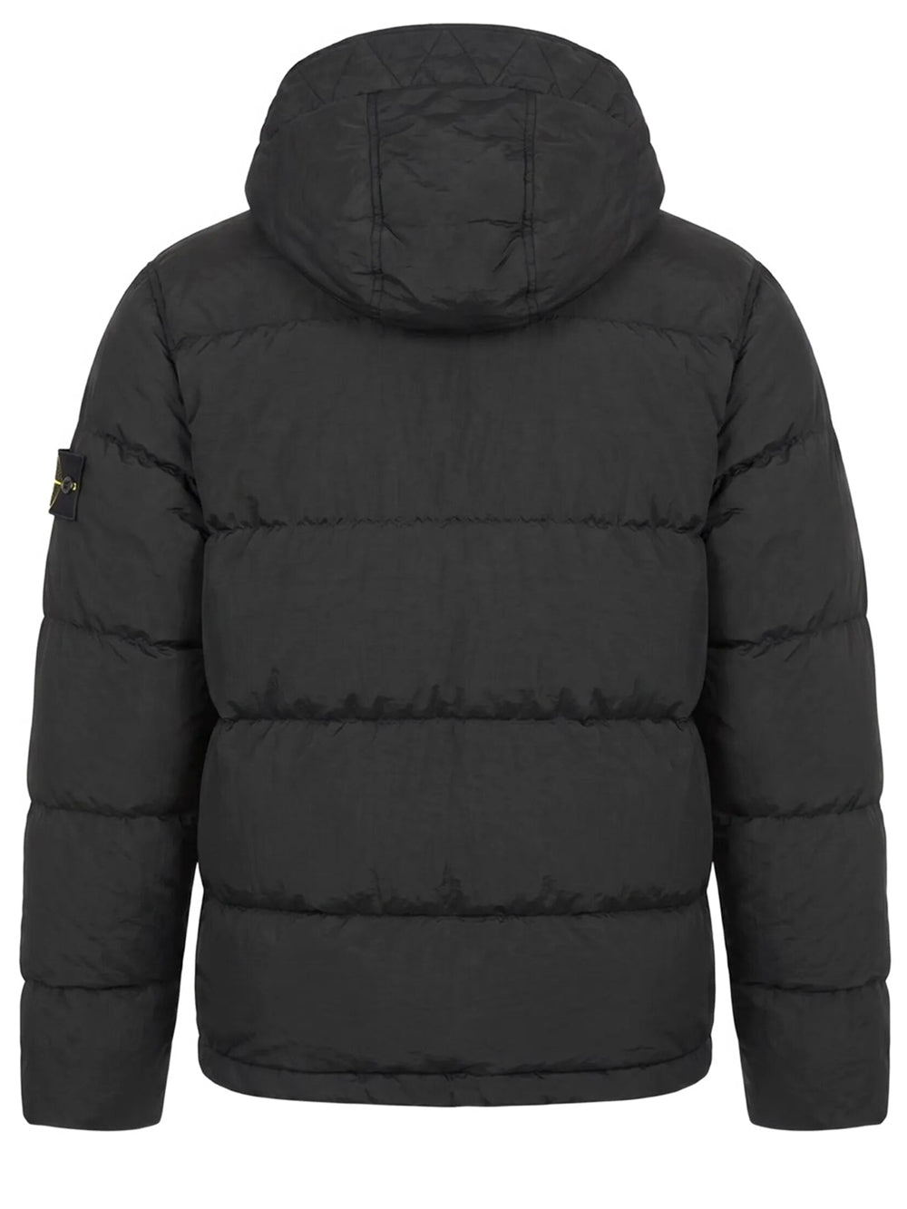 Stone Island Men Piumino Con Cappuccio E Fondo Con Coulisse