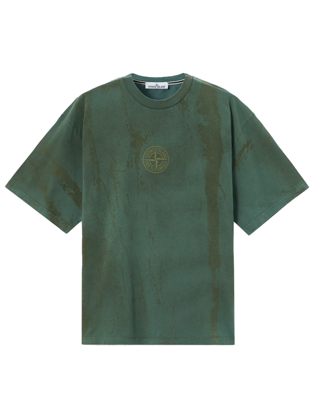STONE ISLAND T-Shirt Vestibilità Regular Con Stampa "Bark Tee" Women