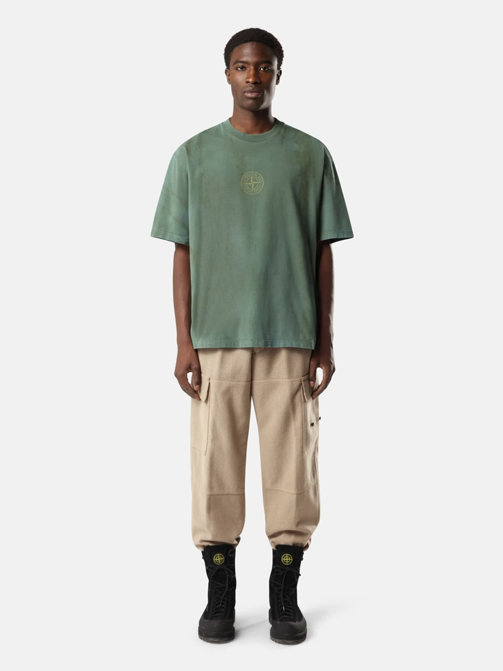 STONE ISLAND Stone Island Men T-Shirt Vestibilità Regular Con Stampa "Bark Tee"