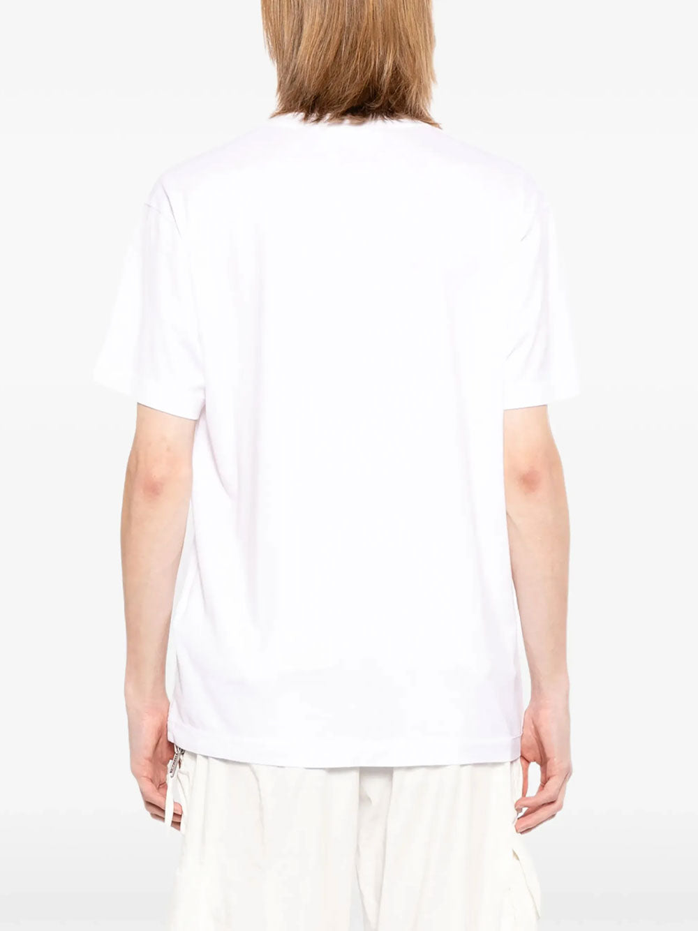Stone Island Men Slim Fit T-Shirt With Compass Badge