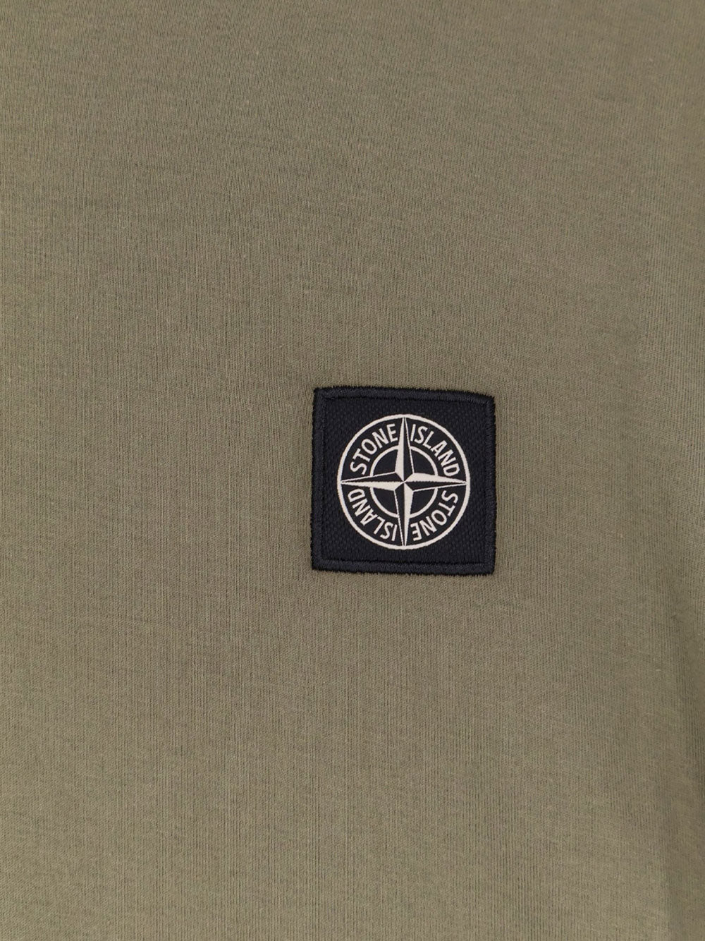 STONE ISLAND Slim Fit T-Shirt With Compass Badge Women