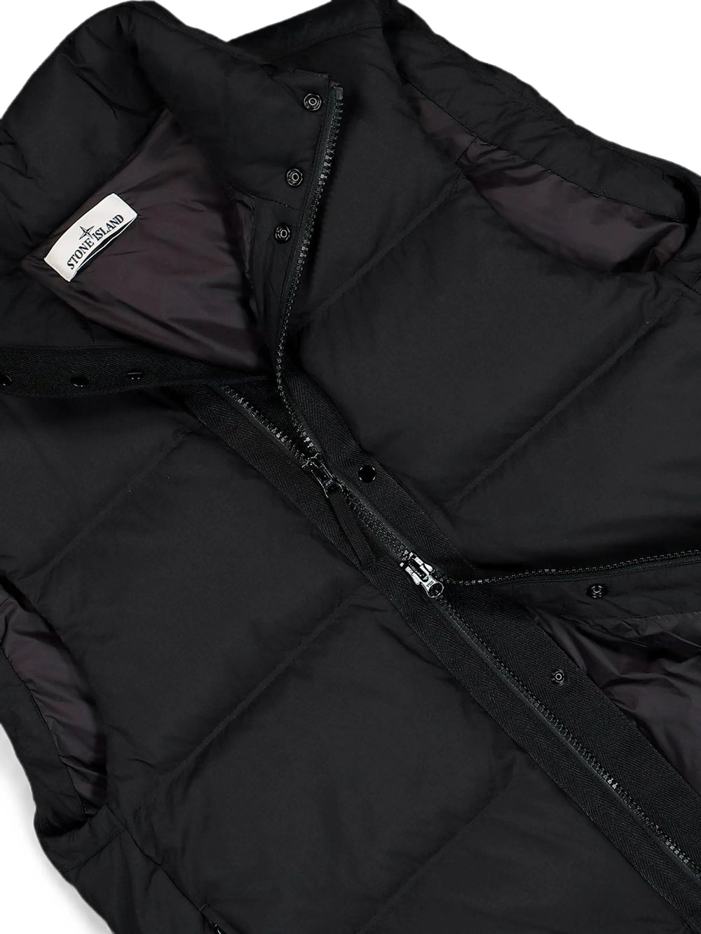 Stone Island Men Gilet Leggero Con Tasche E Zip