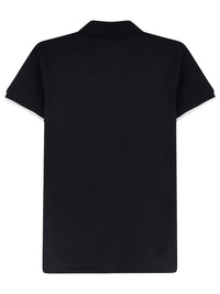 MONCLER Moncler Women Piqué Polo Shirt With Logo Patch