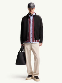 MONCLER Padded Wool Zip-Up Cardigan Women