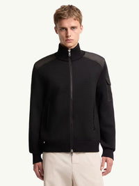 MONCLER Padded Wool Zip-Up Cardigan Women