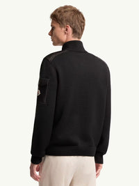 MONCLER Padded Wool Zip-Up Cardigan Women