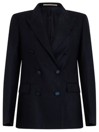 TAGLIATORE Blazer Doppiopetto Parigi In Lana E Cashmere Women