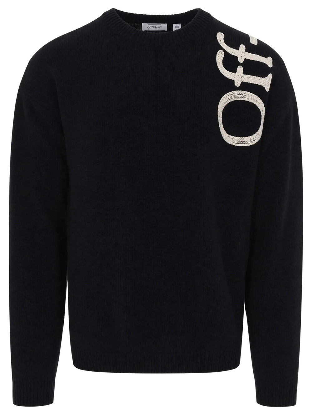 OFF-WHITE Vertical Bookish Knit Crewneck Women