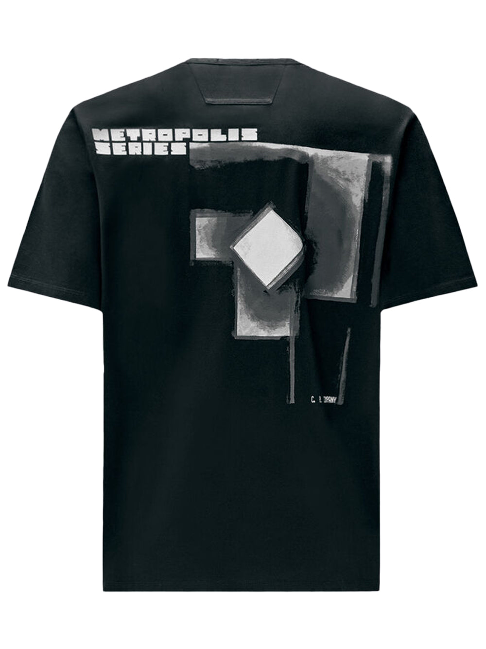 C.P. COMPANY C.P. Company Men T-Shirt "Metropolis Series" In Jersey Con Stampa Sul Retro