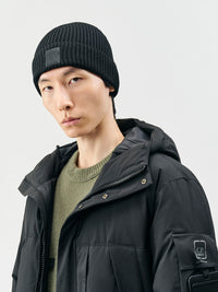 C.P. Company Men Berretto "Metropolis Series" In Lana Merino Extrafine