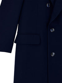 GIORGIO ARMANI Cappotto In Lana Vergine E Cashmere Con Motivo Chevron Women