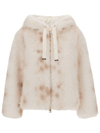 Giacca In Tocco Pelliccia Effetto Lince Women