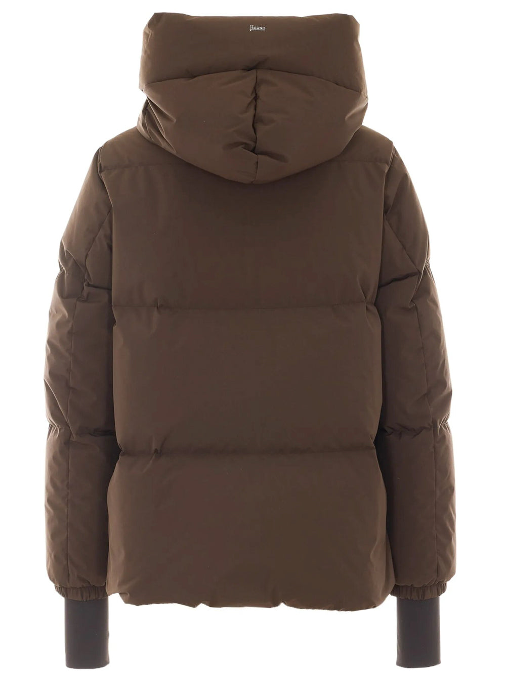 Herno Women 2Layers Hooded Short Down Jacket