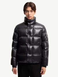 Moncler Men Piumino Corto "Bendola" In Laqué